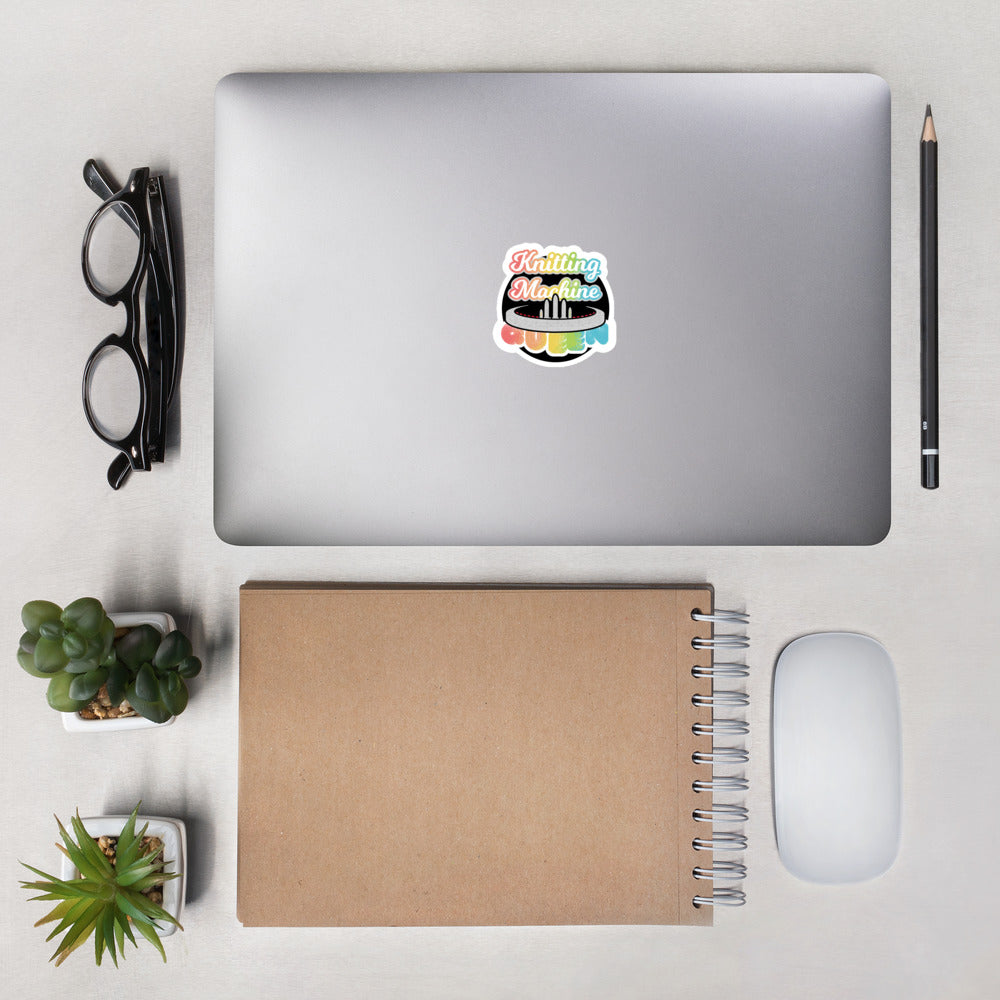 Knitting Machine Queen - Stickers