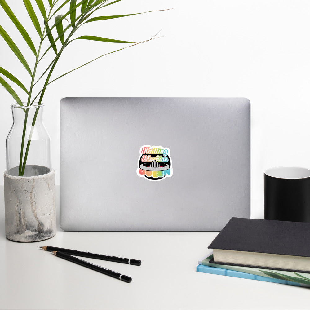 Knitting Machine Queen - Stickers