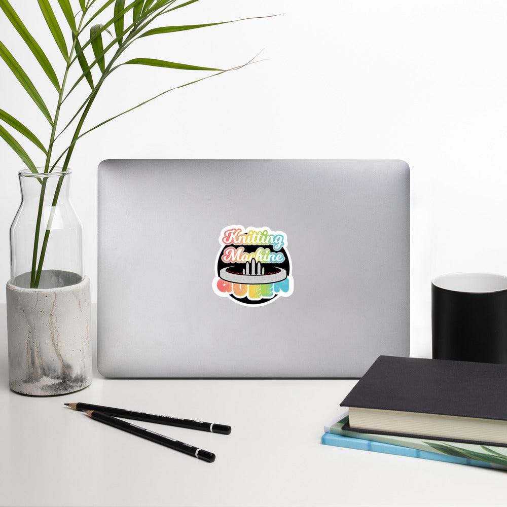 Knitting Machine Queen - Stickers
