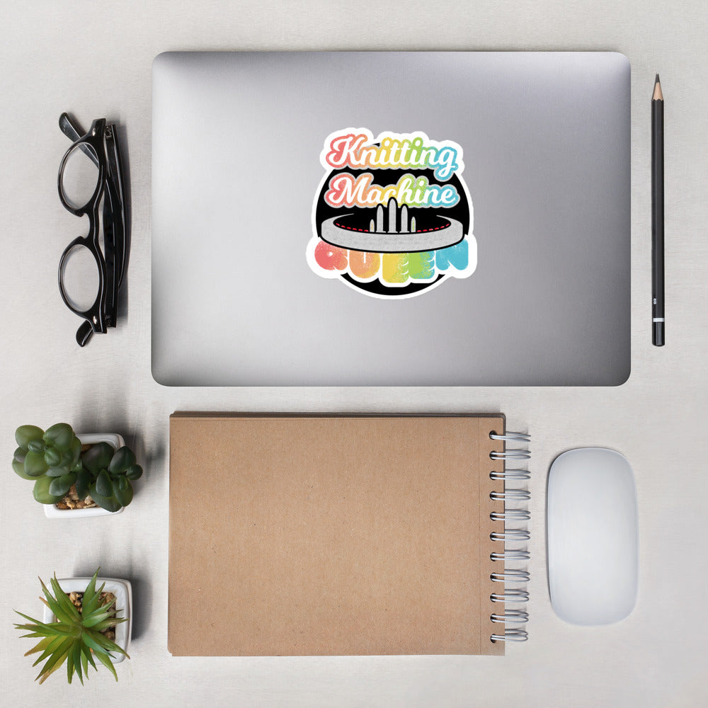 Knitting Machine Queen - Stickers
