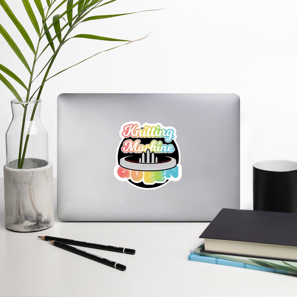 Knitting Machine Queen - Stickers