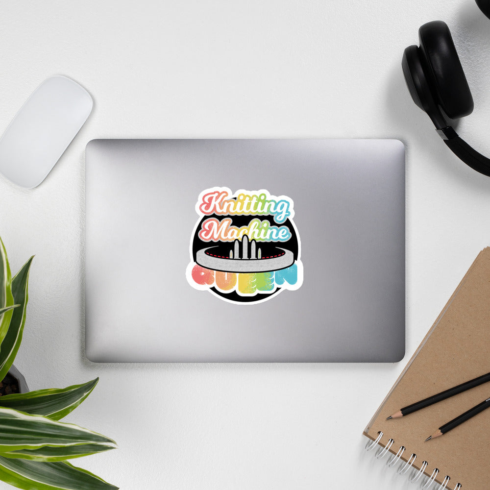 Knitting Machine Queen - Stickers