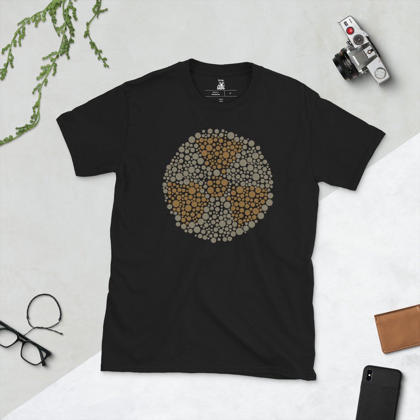 Radioactive Symbol Ishihara Pattern - Unisex T-Shirt