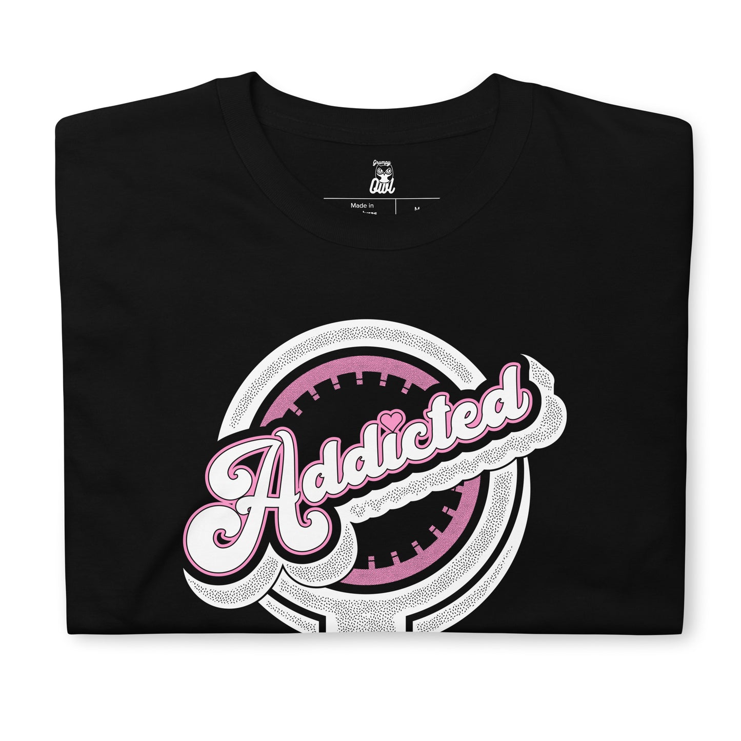 Addicted to Knitting Machines - Unisex Softstyle T-Shirt
