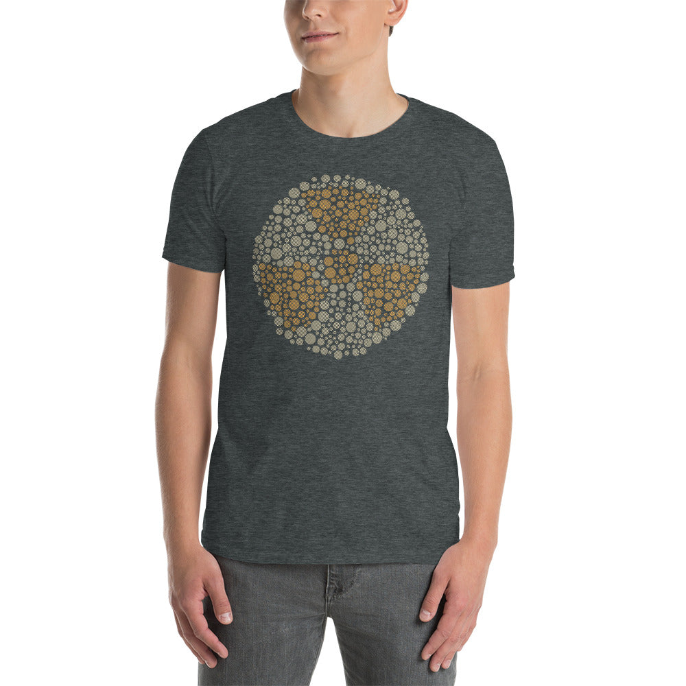 Radioactive Symbol Ishihara Pattern - Unisex T-Shirt