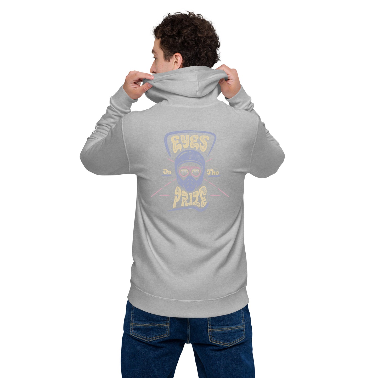 Eyes on the Prize zip hoodie