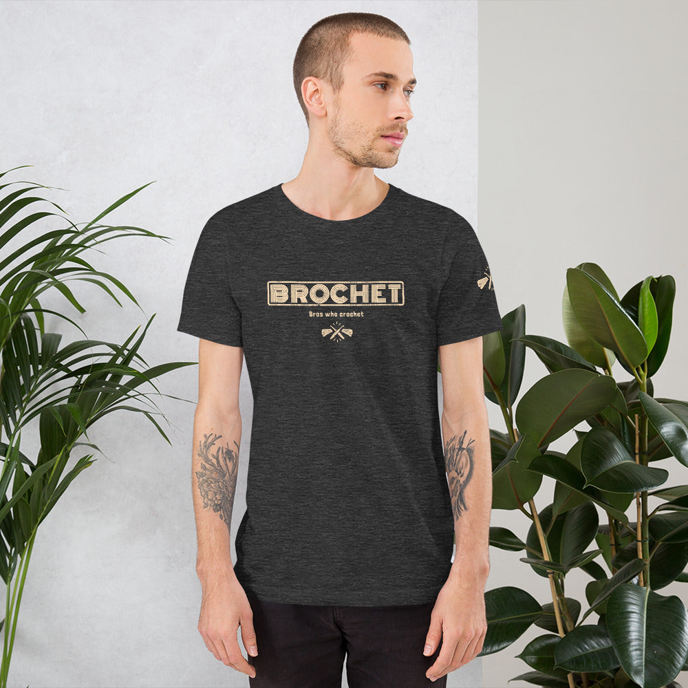 Brochet - Bros who Crochet Unisex t-shirt