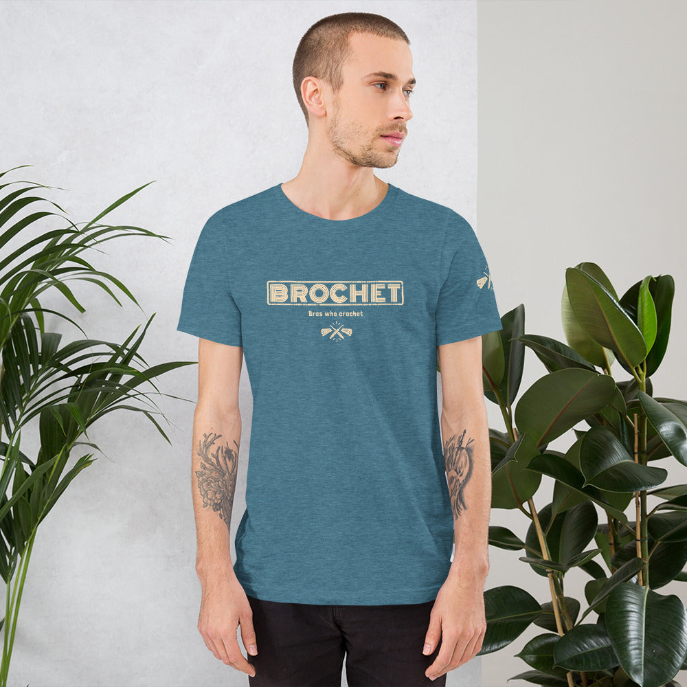 Brochet - Bros who Crochet Unisex t-shirt