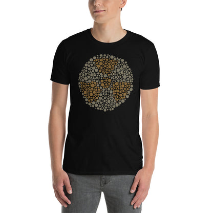Radioactive Symbol Ishihara Pattern - Unisex T-Shirt
